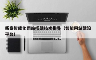 济宁新泰智能化网站搭建技术指导（智能网站建设平台）